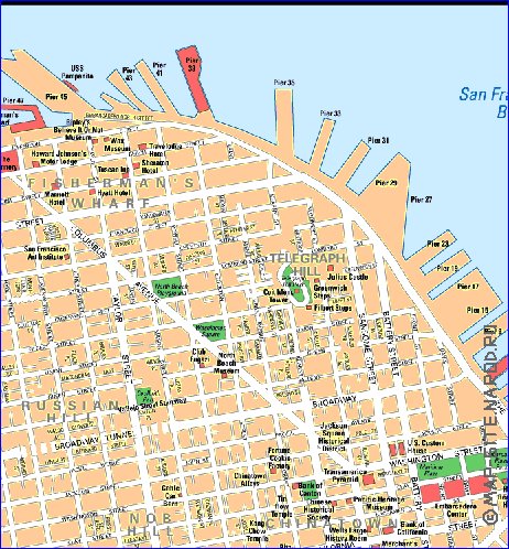 carte de San Francisco