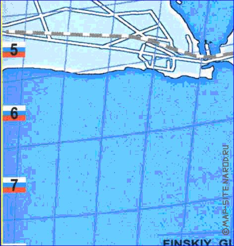 Transport carte de Saint-Petersbourg