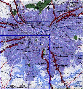 carte de Sao Paulo en portugais