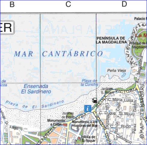 carte de Santander