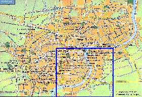 mapa de Xangai em ingles