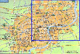 mapa de Xangai em ingles