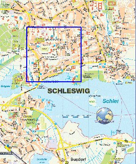 mapa de Schleswig