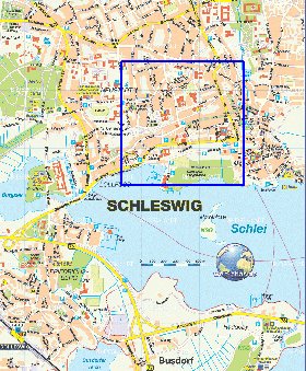 mapa de Schleswig