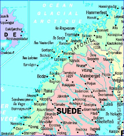 carte de Suede