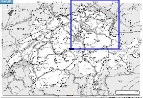 carte de Suisse en anglais