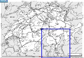 carte de Suisse en anglais