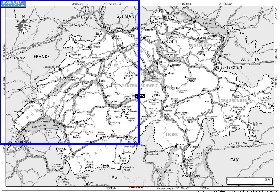 carte de Suisse en anglais