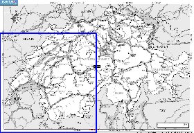 mapa de Suica em ingles