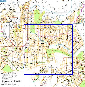 mapa de Sydney em ingles