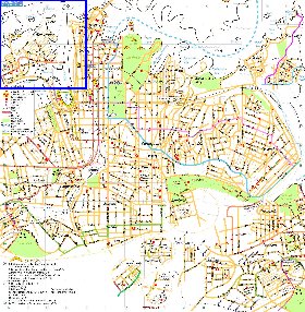 mapa de Sydney em ingles