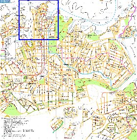 mapa de Sydney em ingles