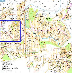 mapa de Sydney em ingles