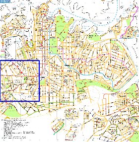 mapa de Sydney em ingles