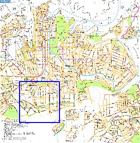 mapa de Sydney em ingles