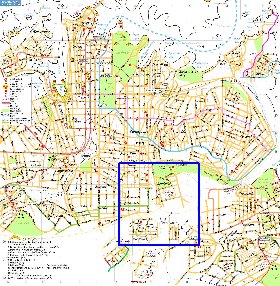 mapa de Sydney em ingles