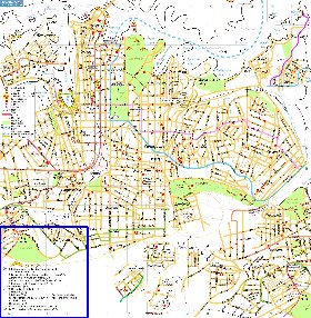 mapa de Sydney em ingles