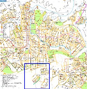 mapa de Sydney em ingles