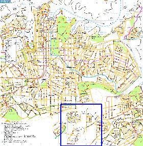 mapa de Sydney em ingles