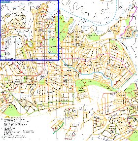 mapa de Sydney em ingles