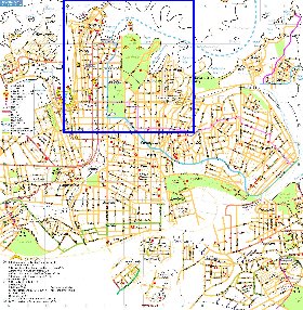 mapa de Sydney em ingles