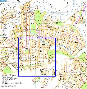 mapa de Sydney em ingles