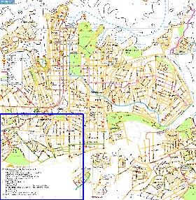 mapa de Sydney em ingles