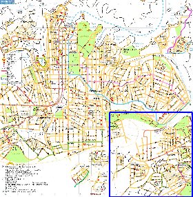 mapa de Sydney em ingles