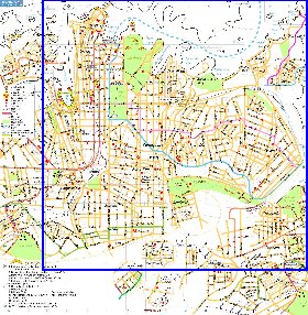 mapa de Sydney em ingles