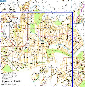 mapa de Sydney em ingles