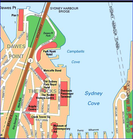 carte de Sydney