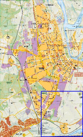 Transport carte de Syktyvkar