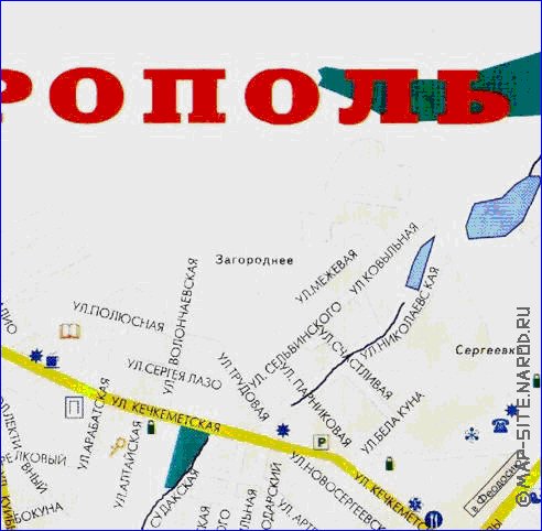 carte de Simferopol
