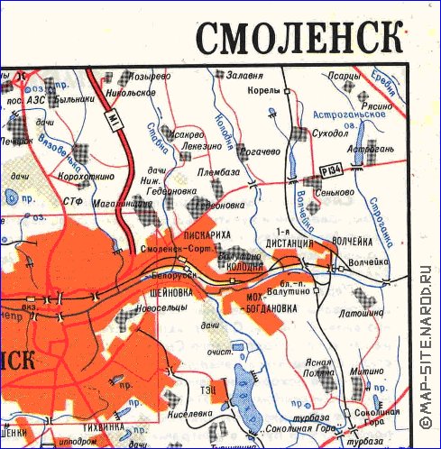 carte de Smolensk