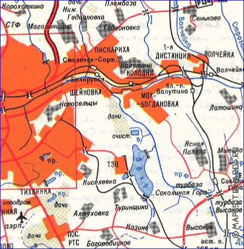 carte de Smolensk