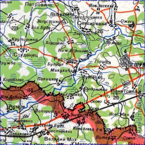 Карта Смоленской Области 1939 Года