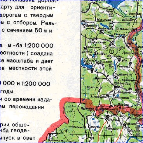 carte de Oblast de Smolensk