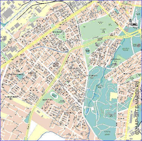 mapa de Sofia