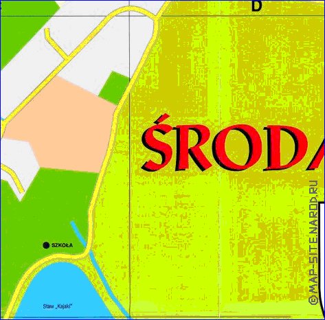 carte de Sroda Slaska