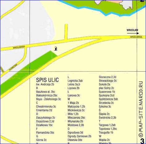 carte de Sroda Slaska