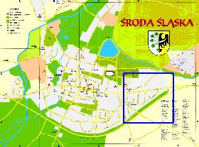 carte de Sroda Slaska