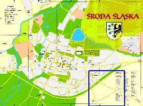 carte de Sroda Slaska