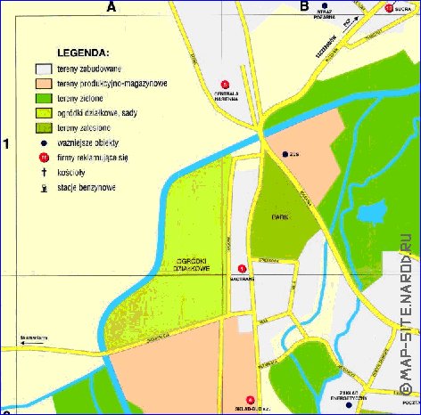 carte de Sroda Slaska