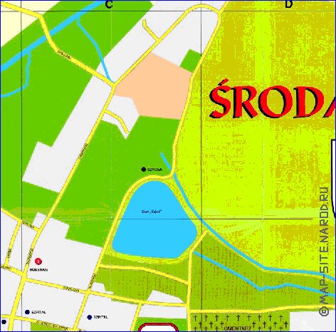 carte de Sroda Slaska