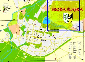 carte de Sroda Slaska