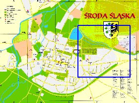 carte de Sroda Slaska