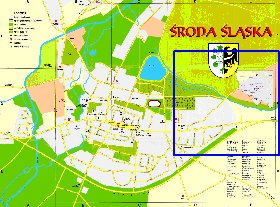 carte de Sroda Slaska