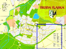 carte de Sroda Slaska