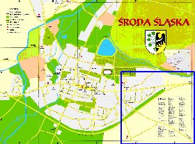 carte de Sroda Slaska