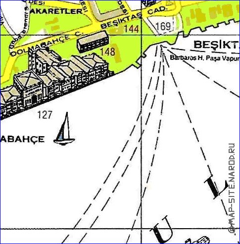 carte de Istanbul en anglais